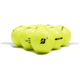 e6 Soft Yellow Logo Overrun Golf Balls - 2025 Model
