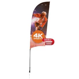 9 Foot Streamline Razor Sail Sign Kit