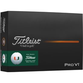 Pro V1 NCAA Collegiate Golf Balls - Miami Hurricanes