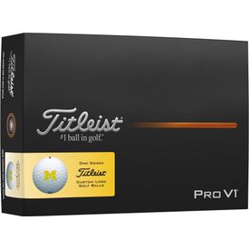 Pro V1 NCAA Collegiate Golf Balls - Michigan Wolverines