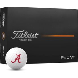 Pro V1 NCAA Collegiate Golf Balls - Alabama Crimson Tide