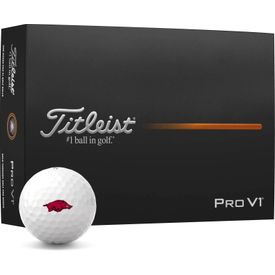 Pro V1 NCAA Collegiate Golf Balls - Arkansas Razorbacks