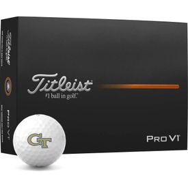 Pro V1 NCAA Collegiate Golf Balls - Georgia Tech Yellow Jackets