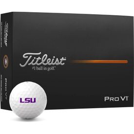 Pro V1 NCAA Collegiate Golf Balls - LSU Tigers