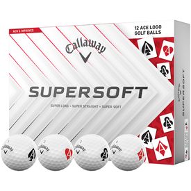 Supersoft Aces Golf Balls - Double Dozen