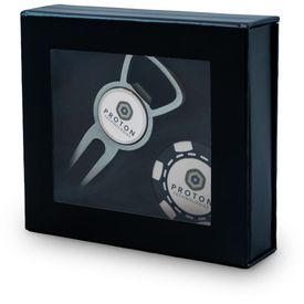 Premium Bartender Divot Tool with Poker Chip Custom Logo Gift Set with Your Logo