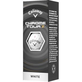 Chrome Tour X Golf Balls - 2026 Model