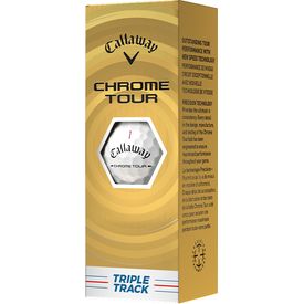 Chrome Tour Triple Track Golf Balls - 2026 Model