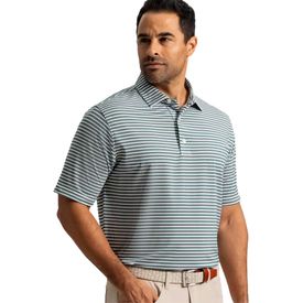Shadow Stripe Lisle Polo