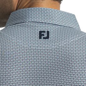 Nautical Flag Print Lisle Polo