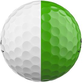 Q-Star Tour Divide 3 White/Green Golf Balls - 2026 Model