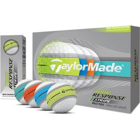 Tour Response Stripe Neon Multi Color Golf Balls - 2026 Model