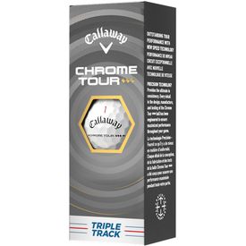 Chrome Tour Triple Diamond Triple Track Golf Balls - 2026 Model