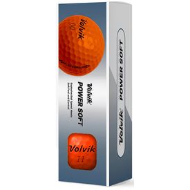 Power Soft Orange Golf Balls - 2026 Model