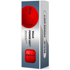 Power Soft Red Golf Balls - 2026 Model