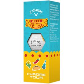 Chrome Tour Cinco de Mayo TruVis Golf Balls - 2026 Model