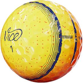 Pro Plus Tracer Red Yellow Golf Balls - 2026 Model