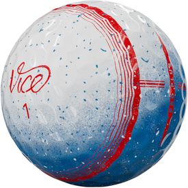 Pro Plus Tracer White Blue Golf Balls - 2026 Model