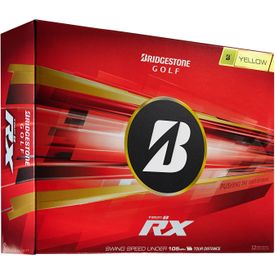 Tour B RX Yellow Golf Balls - Double Dozen