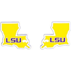 LSU Tigers State Shaped Ball Marker