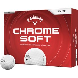 Chrome Soft Golf Balls - Double Dozen