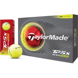 TP5x Yellow Golf Balls - Double Dozen