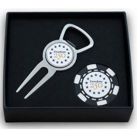 Limited Edition Divot Tool & Poker Chip Set