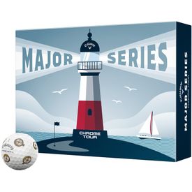 Chrome Tour June Major TruVis Golf Balls - Double Dozen