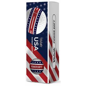 Power Soft USA Patriot Edition Golf Balls - 2026 Model
