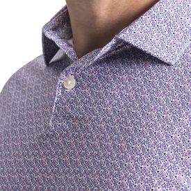 Floral Mark Lisle Polo