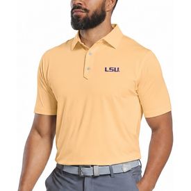 LSU Solid Lisle Polo