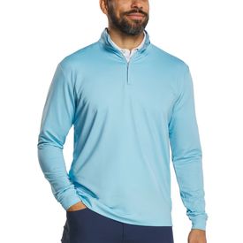 Previous Season Style Tonal Deco Diamond Quarter Zip Pullover