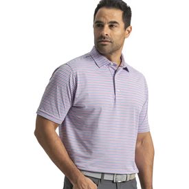 Heather Stripe Pique Polo - 2026 Model