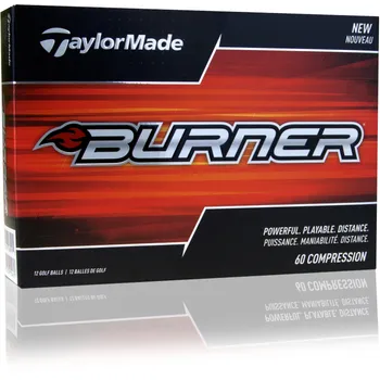 sjæl lærred Beskrivelse Taylor Made Burner Logo Overrun Golf Balls - Golfballs.com