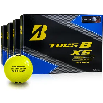 Bridgestone Tour B XS Yellow ID-Align Golf Balls - Buy 3 Get 1 Free