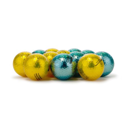 Chromax Metallic Mixed Colors Logo Overrun Golf Balls