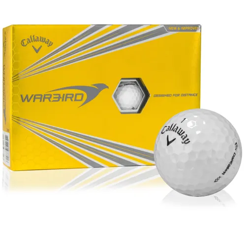 Callaway Golf White Prior Generation Warbird Personalized Golf Balls