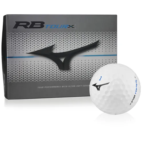 Mizuno White RB Tour X Personalized Golf Balls