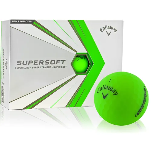Callaway Golf Supersoft Green Golf Balls
