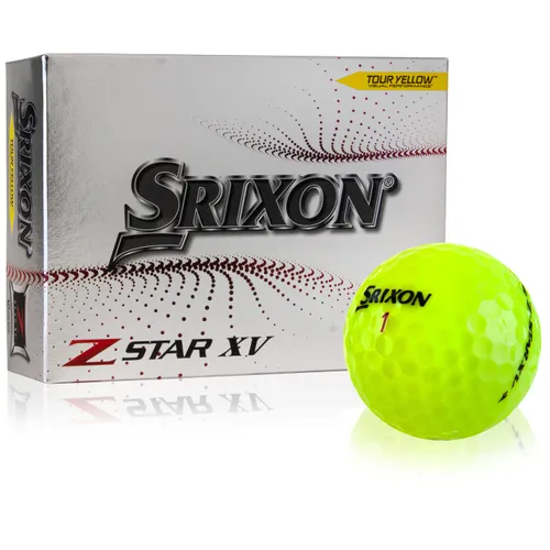 Srixon Z-Star XV 7 Yellow Golf Balls
