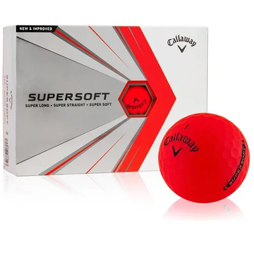 Callaway Golf Supersoft Red Golf Balls