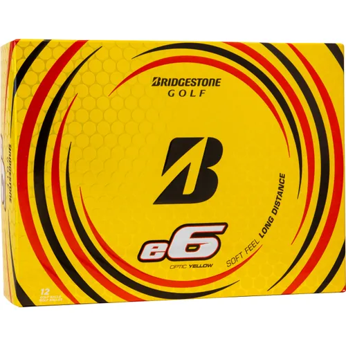 Bridgestone e6 Yellow Personalized Golf Balls