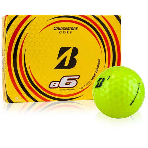 Bridgestone e6 Yellow Personalized Golf Balls