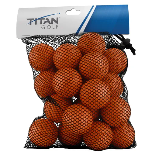 Titan Foam Practice Balls Orange