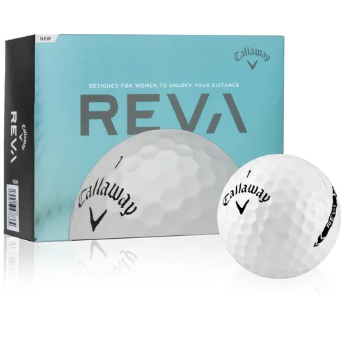Callaway Golf White Reva Pearl Golf Balls