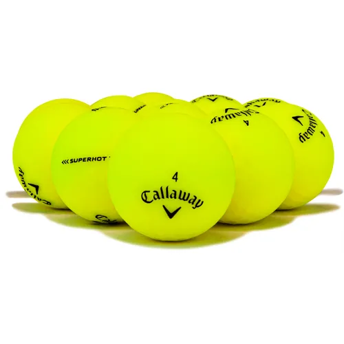Callaway Golf Superhot Bold Yellow Bulk Golf Balls