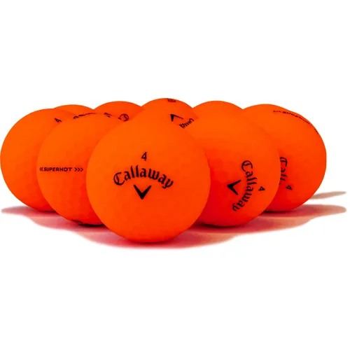 Callaway Golf Superhot Bold Orange Bulk Golf Balls