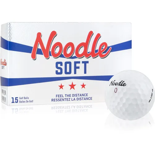 Taylor Made Noodle Soft Personalized Golf Balls - 15 Ball Pack
