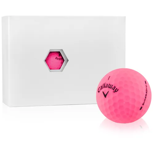 Callaway Golf Prior Generation Supersoft Matte Pink Golf Balls