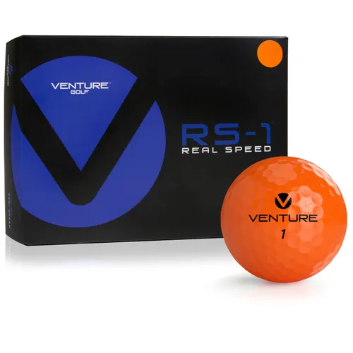 Venture Golf RS-1 Orange Personalized Golf Balls